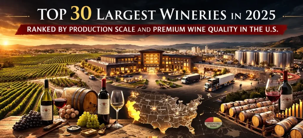 Top 30 Largest Wineries